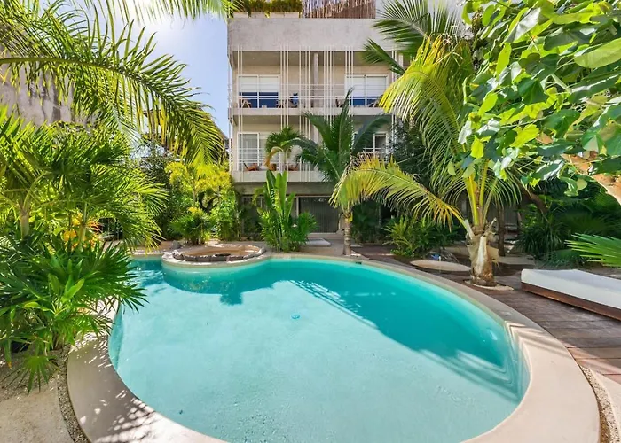 Jungle Chic King With Pool Tulum