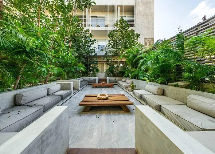 Jungle Chic King With Pool Ferienhaus Tulum